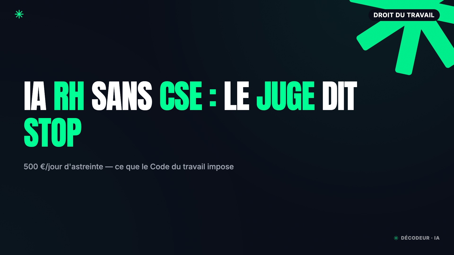 Représentants du personnel et direction autour d'un écran affichant un outil d'IA en entreprise