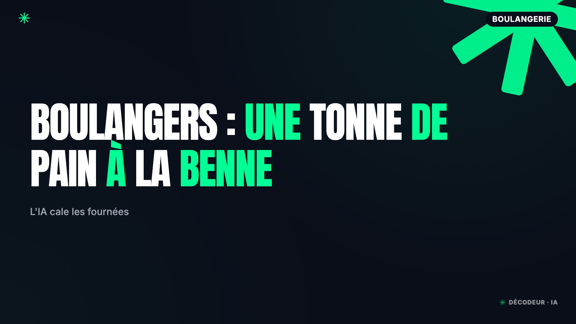Boulanger devant son fournil consultant une tablette de prévision de production