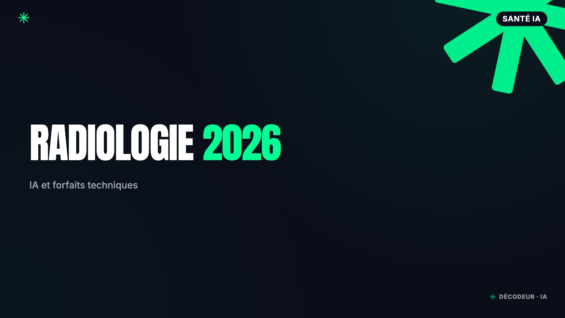 Console de lecture d'un cabinet d'imagerie médicale avec logiciel d'aide au diagnostic
