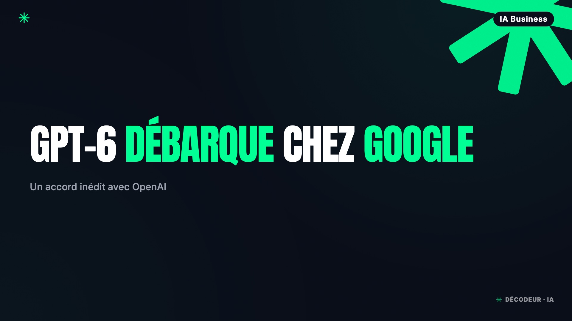 Logos OpenAI et Google Cloud côte à côte sur fond de facture cloud