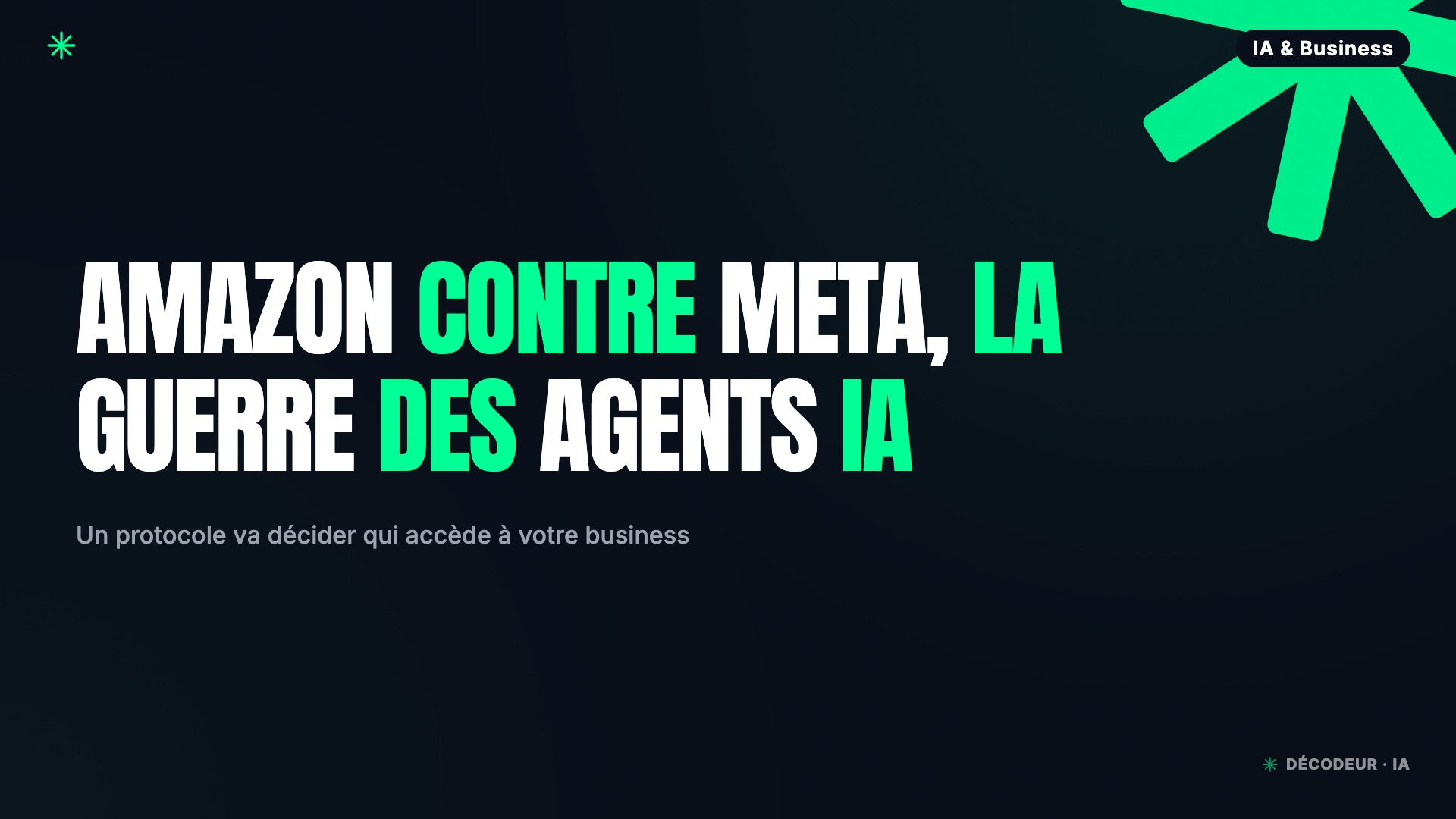 Agent IA personnel s'identifiant auprès du site d'une entreprise