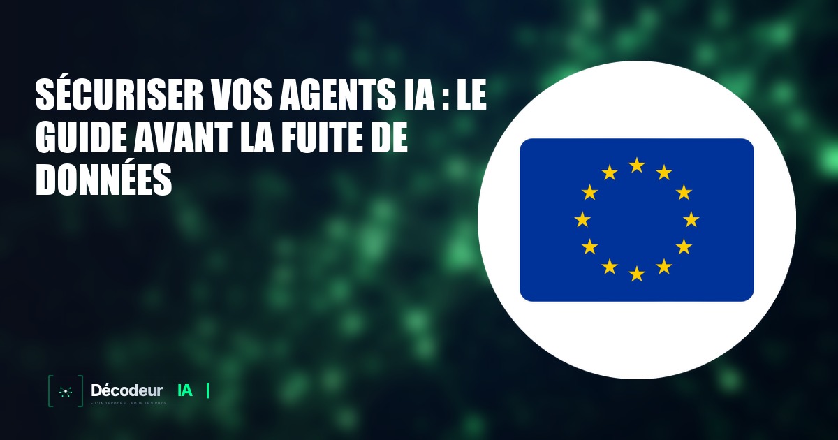 Cadenas numérique superposé à un réseau d'agents IA interconnectés