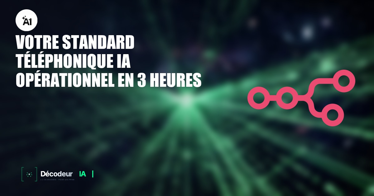 Interface Vapi montrant la configuration d'un agent vocal IA connecté à n8n et Google Calendar