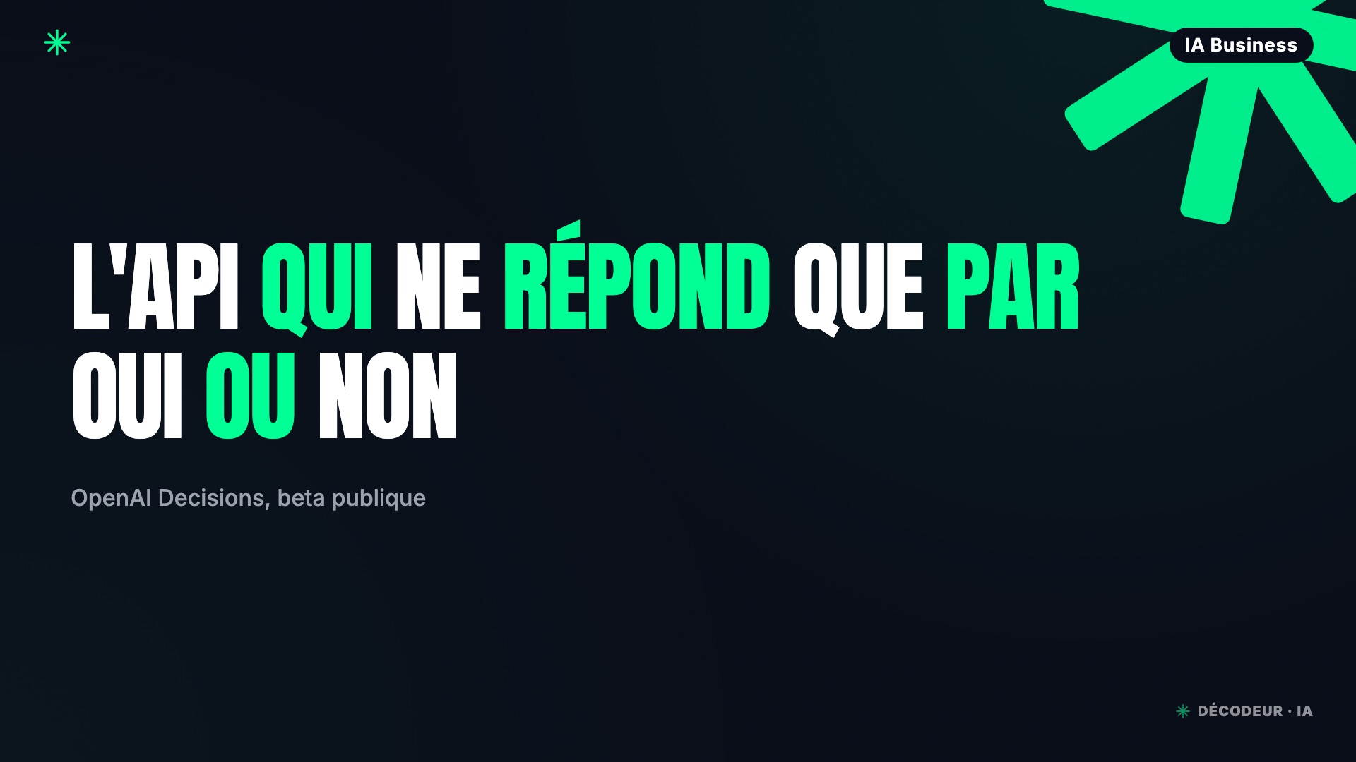 Schéma de routage automatique de tickets support vers quatre services via une API de décision