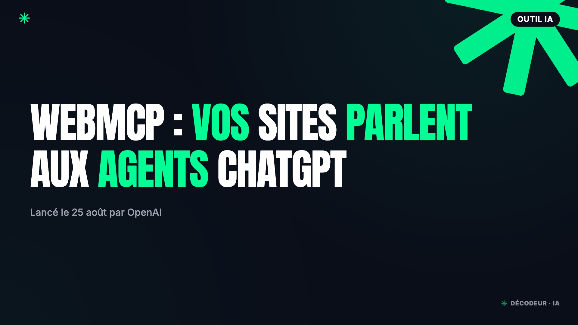 Un navigateur ChatGPT appelant les Site tools WebMCP d'un site de réservation